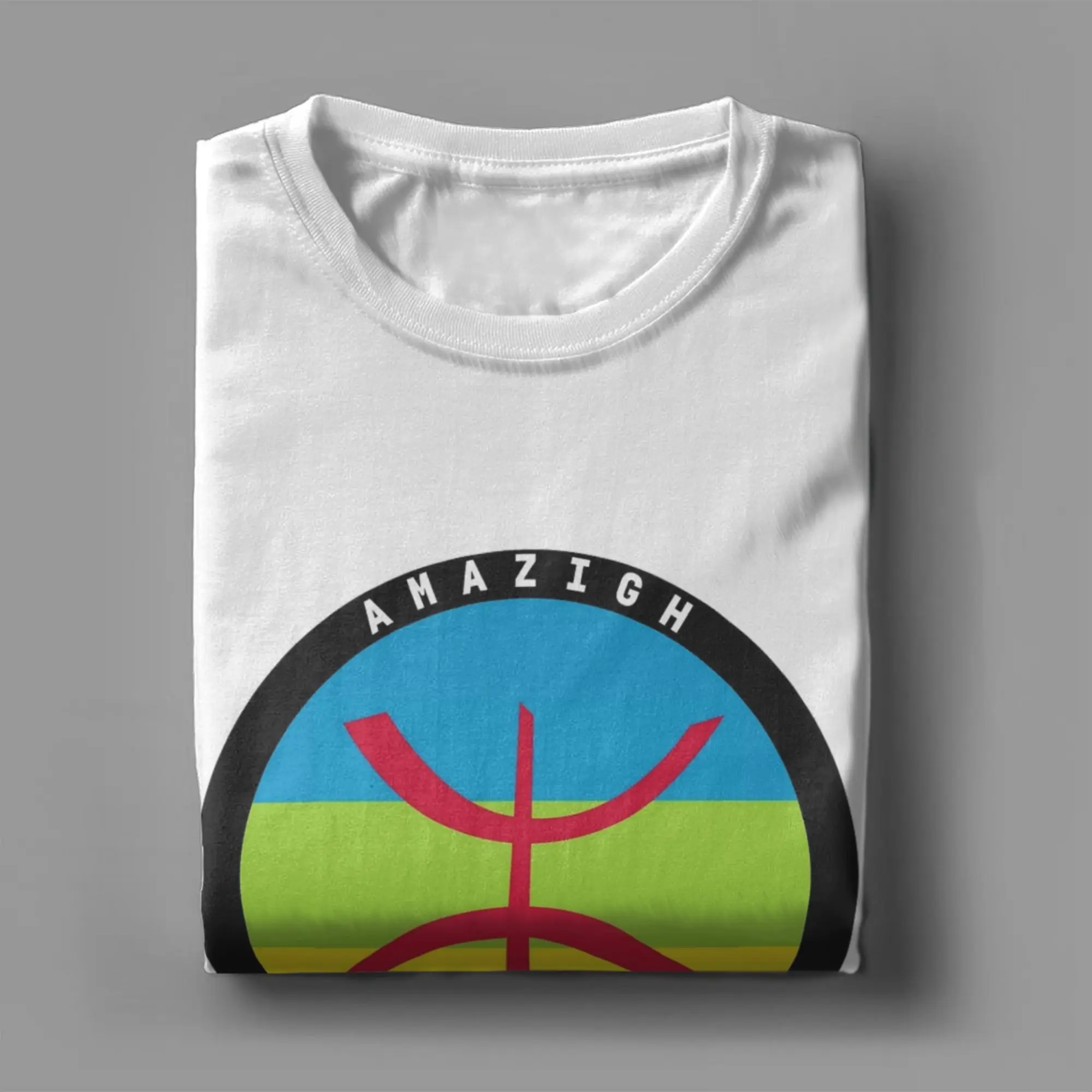 Amazing Berber Kabyle Amazigh T-Shirt for Men O Neck Cotton T Shirts  Short Sleeve Tee Shirt Classic Tops