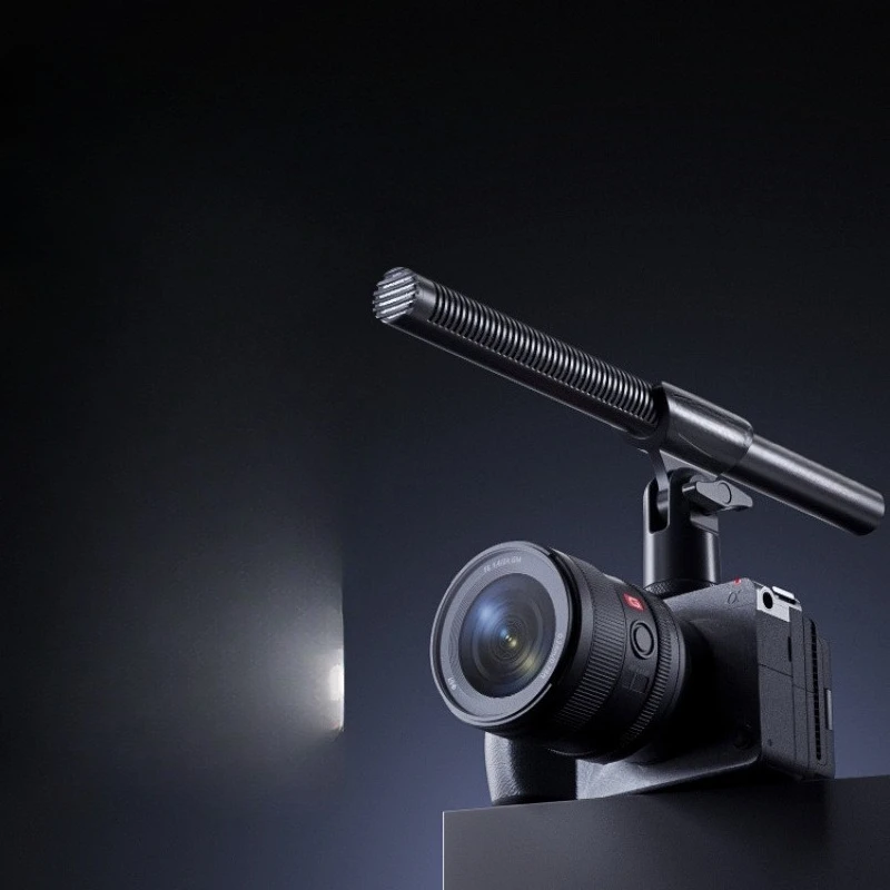 Condenser microphone directivity interview SLR camera top recording