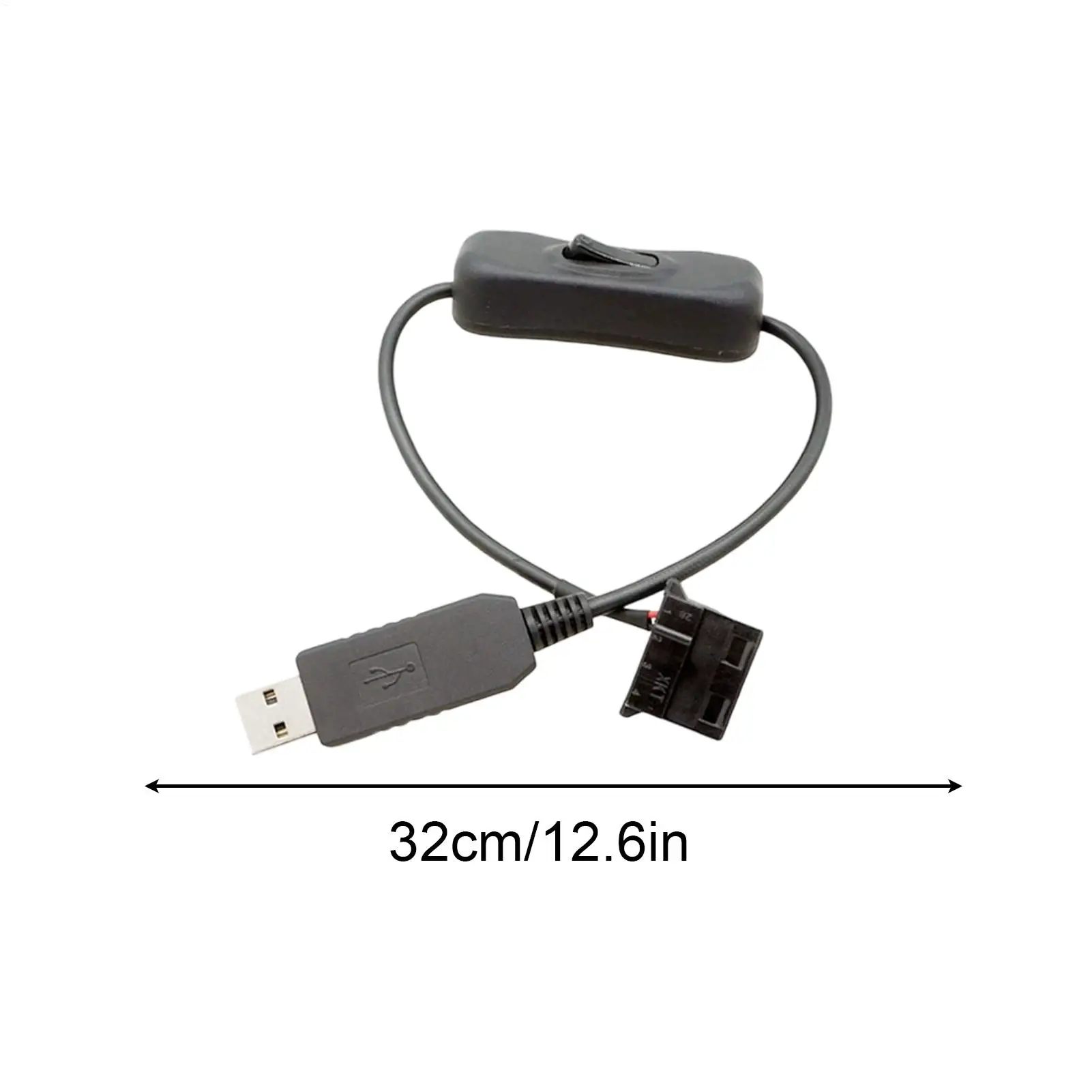 محول مروحة حافظة 3-Pin/4-Pin USB PWM محول حافظة مروحة خطوة المتابعة محول للكمبيوتر الشخصي نظام تبريد سطح المكتب صيانة السيارات #6