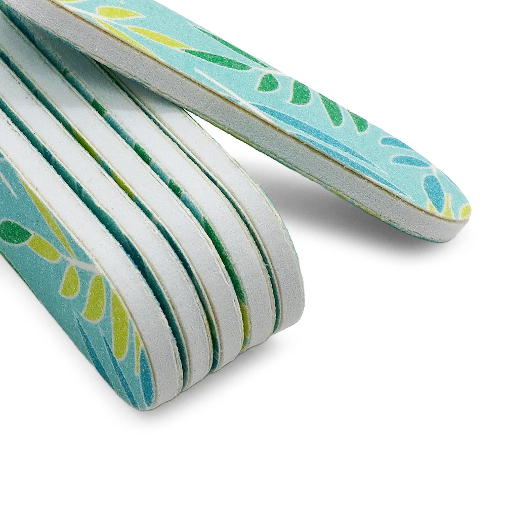 50Pcs Nail Buffer Files Set Emery Boards Disposable Nail Care Files Double Sided Manicure File Mini Reusable For Women Girls Men