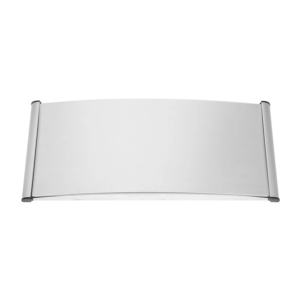 Aluminum Alloy Blank Name Plate Holder for Office Door Wall Sign Business Department Meeting Room Warning Zone Clear