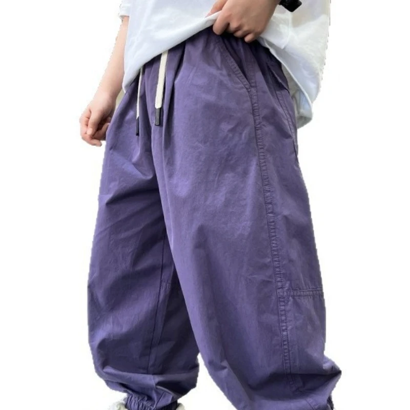 

2026 Boys‘ Loose Fit Cargo Pants, Summer Thin Mosquito Repellent Bottoms for Toddlers Casual Wear New Arrival