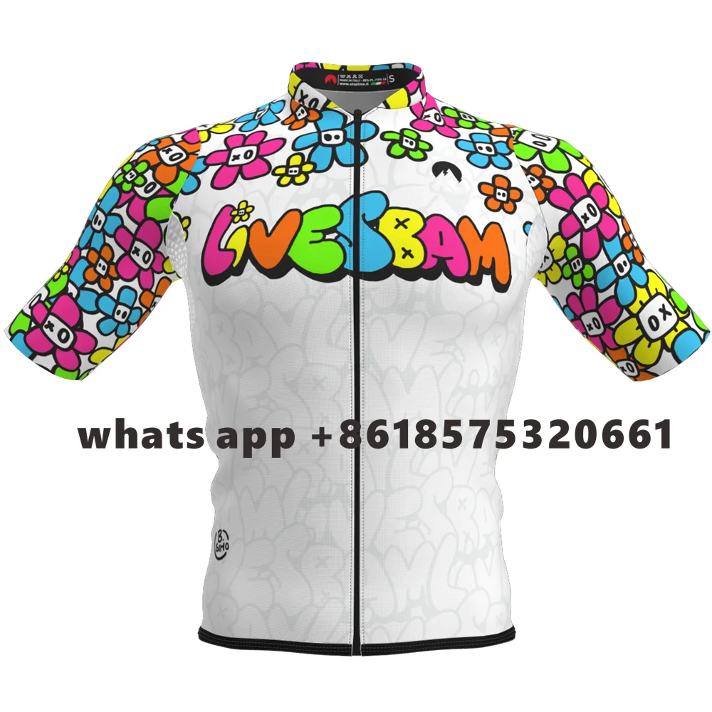 

2021 New Arrival Breathable Short Sleeve Jersey Ciclismo Men Racing Shirt Road Summer MTB Sports Cycling Top Quick Dry