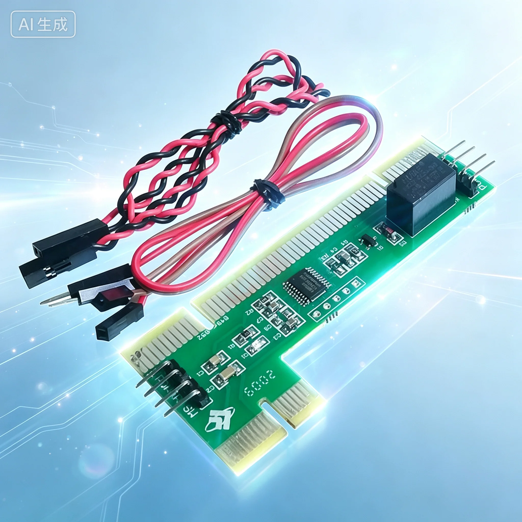 Auto Power On Control Board for Desktop Computer Startup Module  2pcs