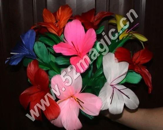 Sleeve Bouquet - Multicolor,Stage Magic Tricks,Party Magic Magie Accessories,Mentalism,Comedy Illusions Magia Profesional