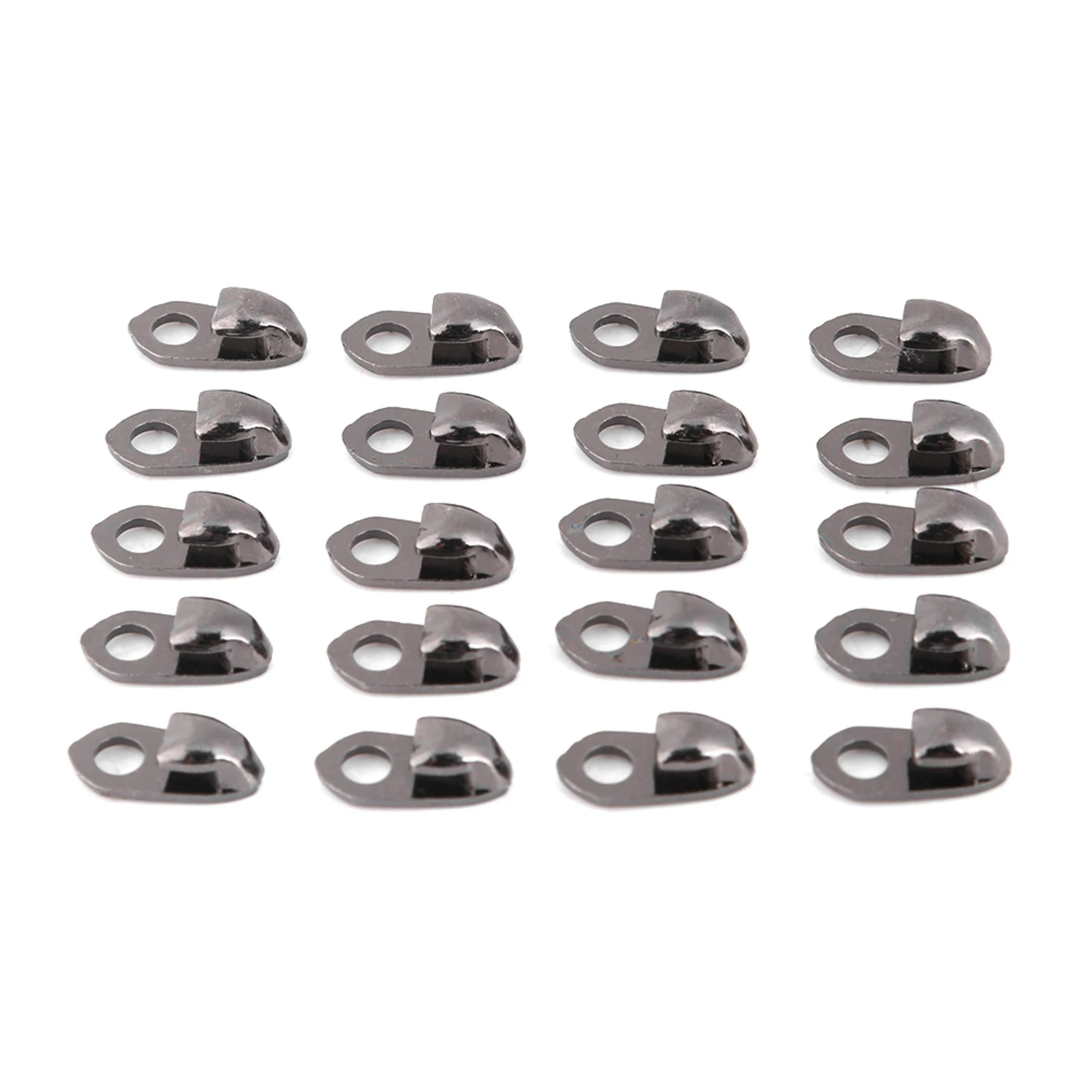 20Pcs/set  Boot Hooks Lace Fittings With Rivets For Repair/Camp/Hike/Climb Accessories