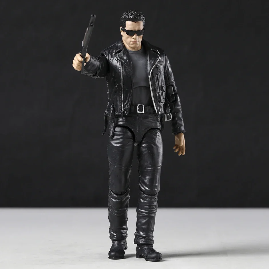 MAFEX Nr. 199 Terminator 2 T-800 PVC Action Figure Modell Spielzeug Puppe zum Sammeln