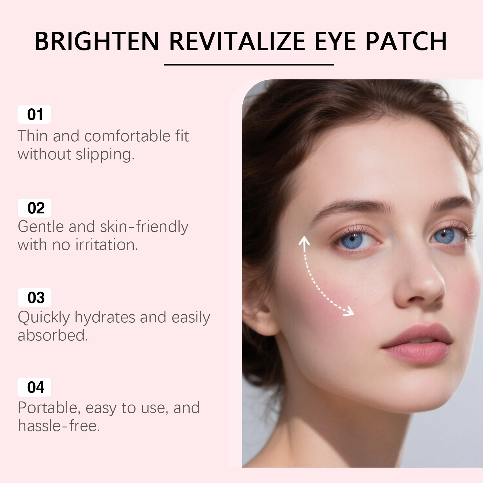 

Brightening Moisturizing Eye Mask Deep Nourishing Reduce Dark Circle Repair Dryness Fit Eye Shape Hydrating Soothe Eyes Patches