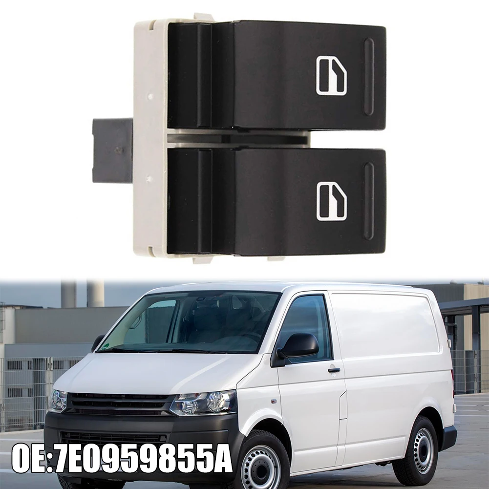 Window Lift Switch Electric Power Window Switch Driver For T5 For T6 7E0959855A High Quality Car Window Lift Switch