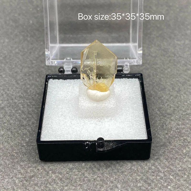 

100% natural Barite stone mineral specimen healing crystal gemstone collection+Box size:35*35*35mm