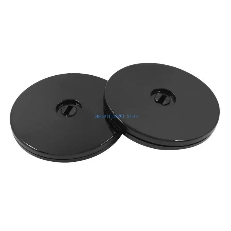 

H05E 360 Rotating Turntable Display Stand Acrylic Round Platter Practical Countertops Storage Tray for Home and Kitchen Use