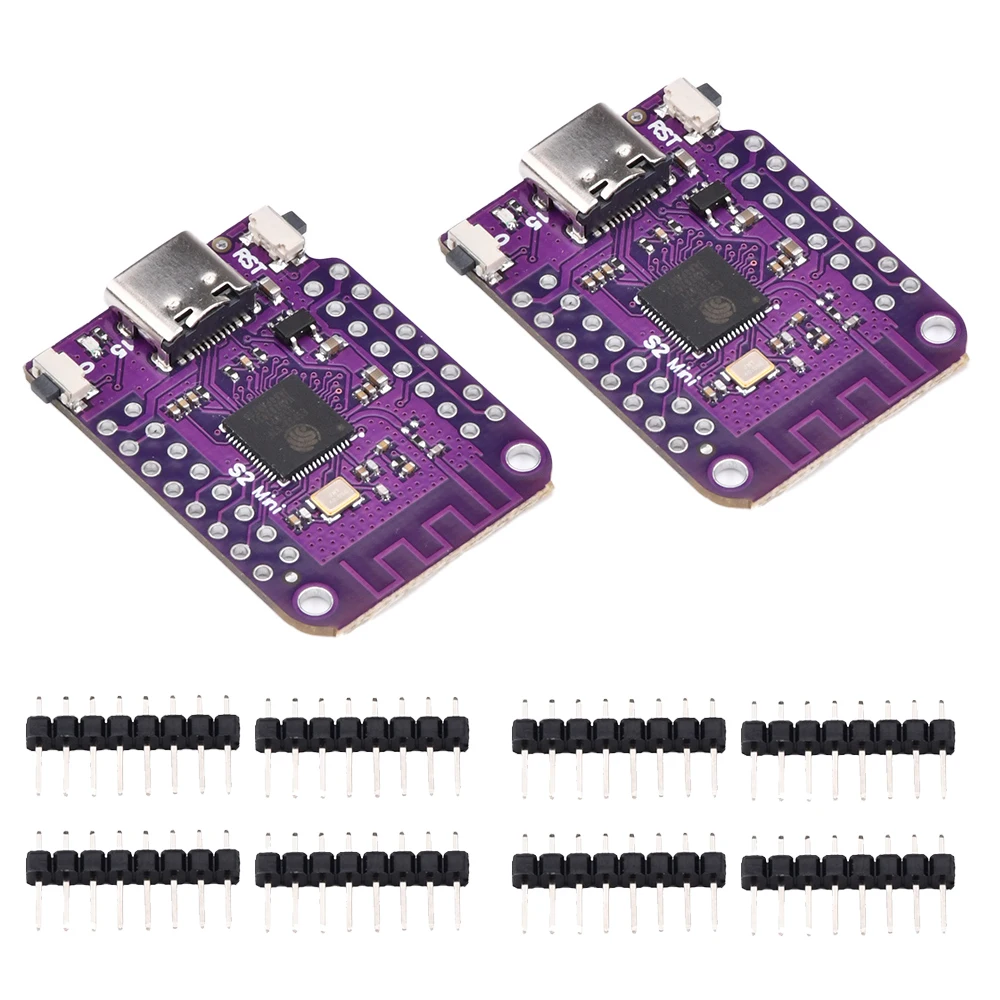 ESP32 S2 Mini WIFI Board Based ESP32-S2FN4R2 ESP32-S2 4MB FLASH 2MB PSRAM MicroPython For Arduino Compatible D1 mini upgrade