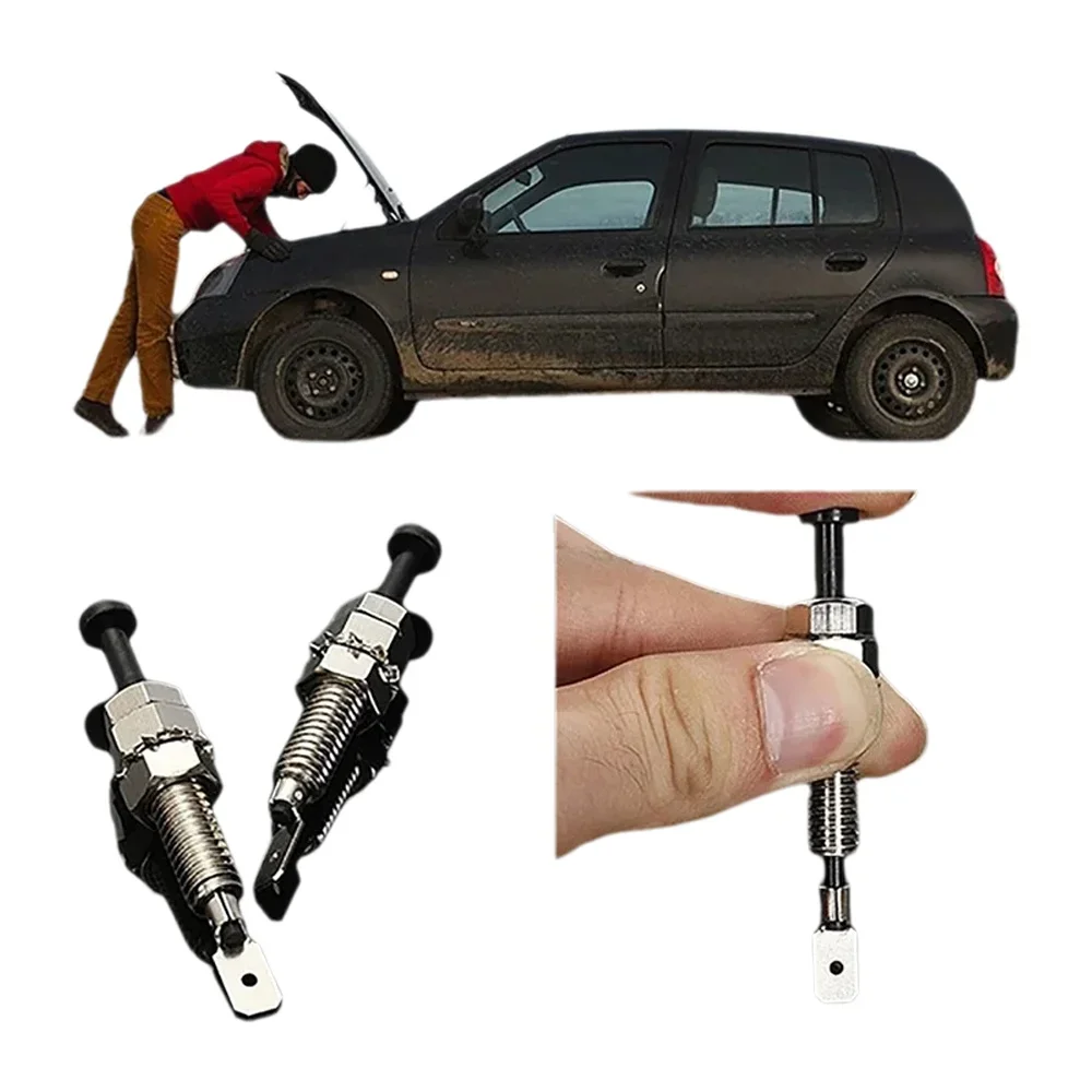 

Universal Adjustable Car Alarm Security Hood Door Pin Switch for Auto Truck - Vehicle Accessory 2PCS