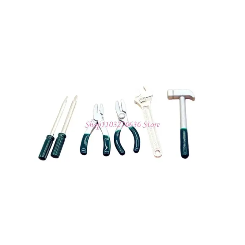 

R6FD Simulation Miniature Gardening Tool Set For Kids Roleplay Game Doll House Decors