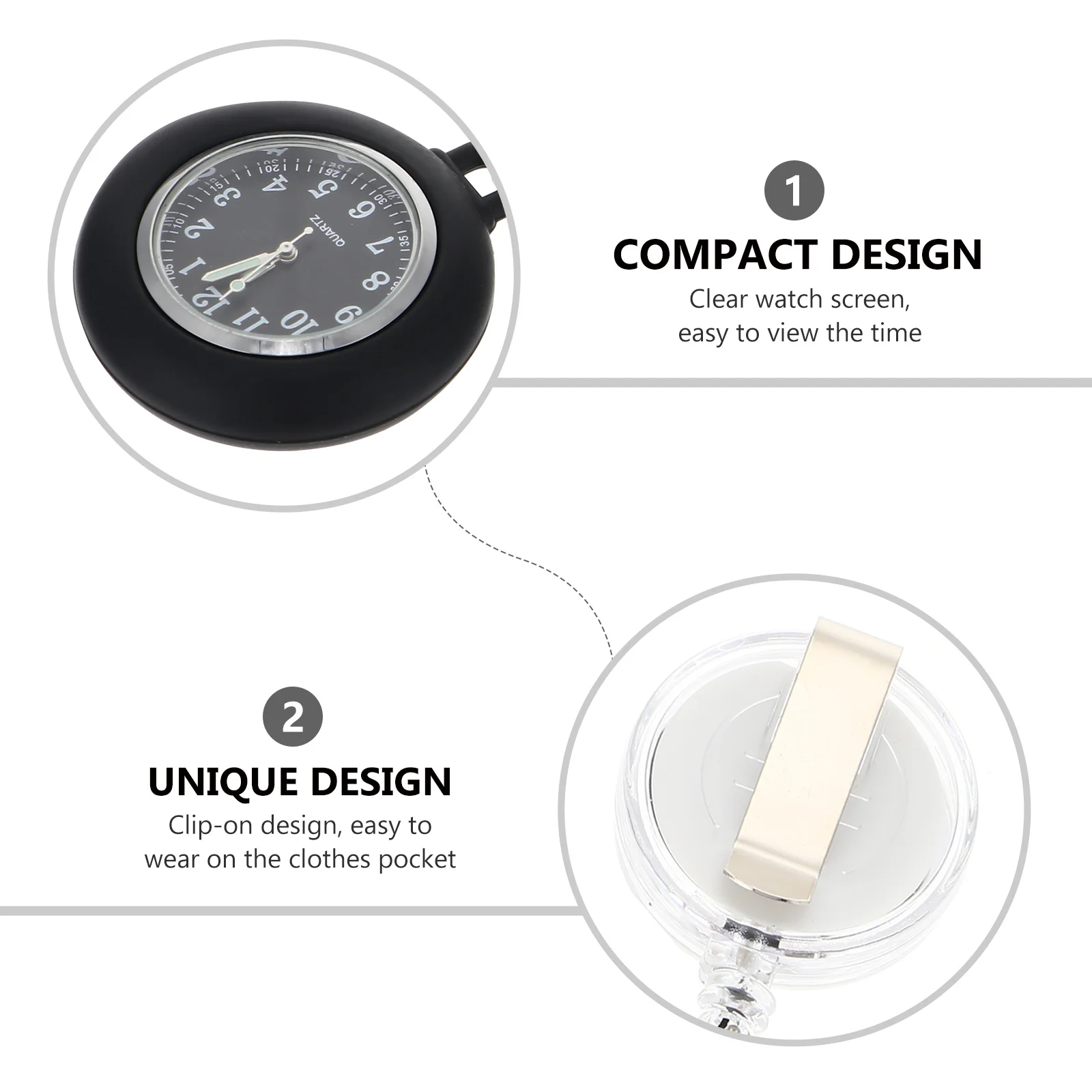 ساعة جيب للممرضات، ساعة صدر ممرضة متينة، ساعة فوب محمولة لطلاب الأطباء، ساعة جيب معلقة، هدية للممرضات، #4