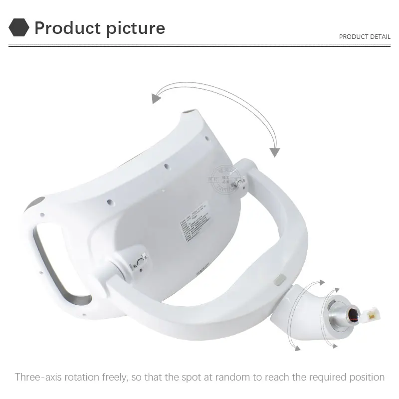 

High Quality 9W 30000lux Dental Chair Lamp for Ceiling Mounted 6Bulbs LED Surgical Light Oral Lamp