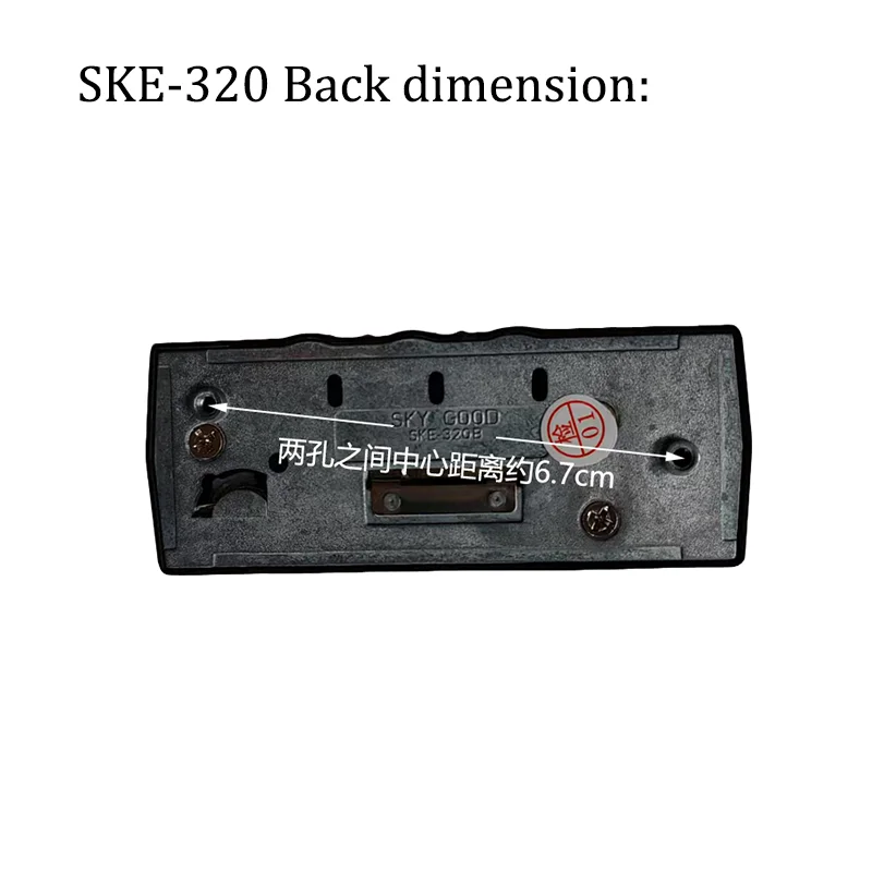 Suitable For SKG Suitcase Combination Lock SKE-320B Black Lock TSA007 Trolley Case Accessories Replace SKY-GOOD Suitcase Lock