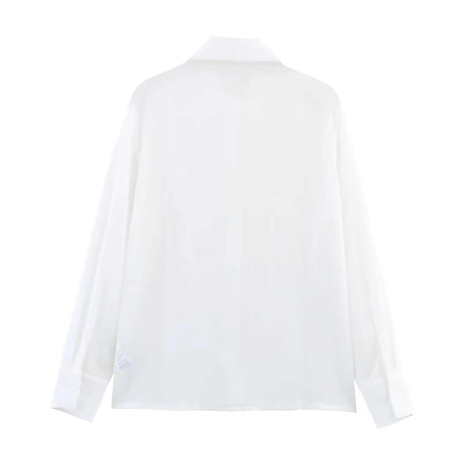 Women's Summer Casual Fashionable Open-Weave Lace Patchwork Shirt with Embroidery Sheer Fabric Design for Stylish Look