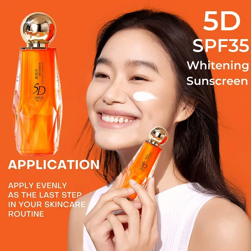 

Sunscreen, After Sun Repair, Isolation 3in1 Sunscreen SPF 35+ for Face,Moisturizing Facial Sunscreen Lotion for Sensitive Skin