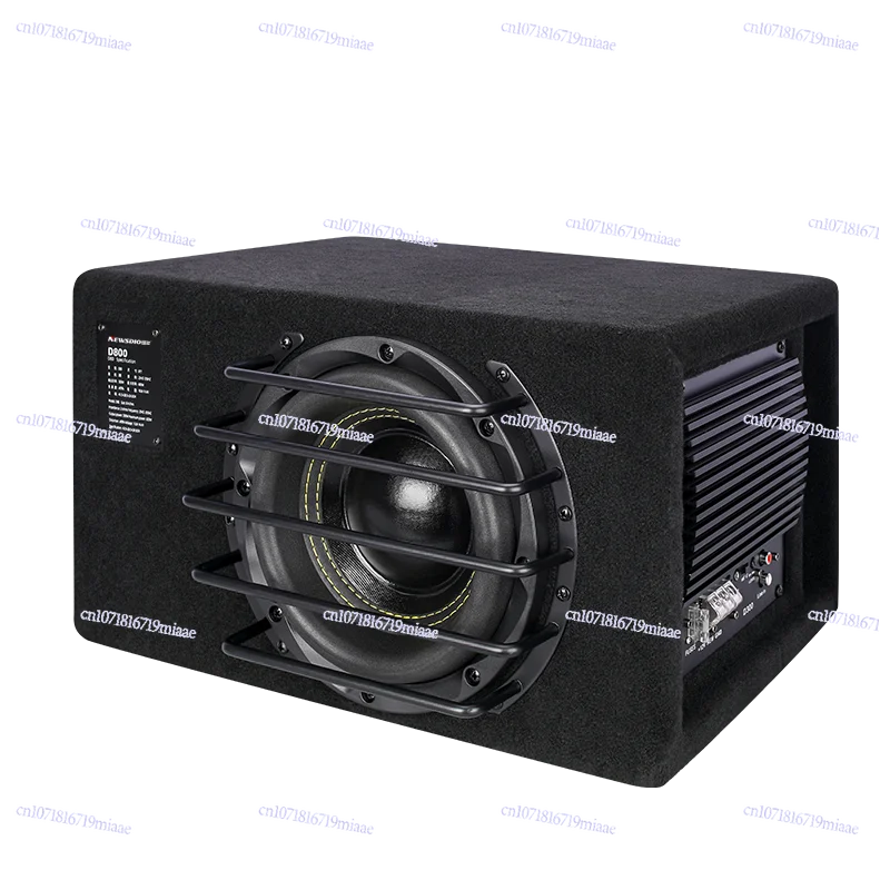 

Автомобильный активный сабвуфер 12В с мощным усилителем, двойной звуковой катушкой, глубоким басом, для модификации аудиосистемы в багажнике автомобиля