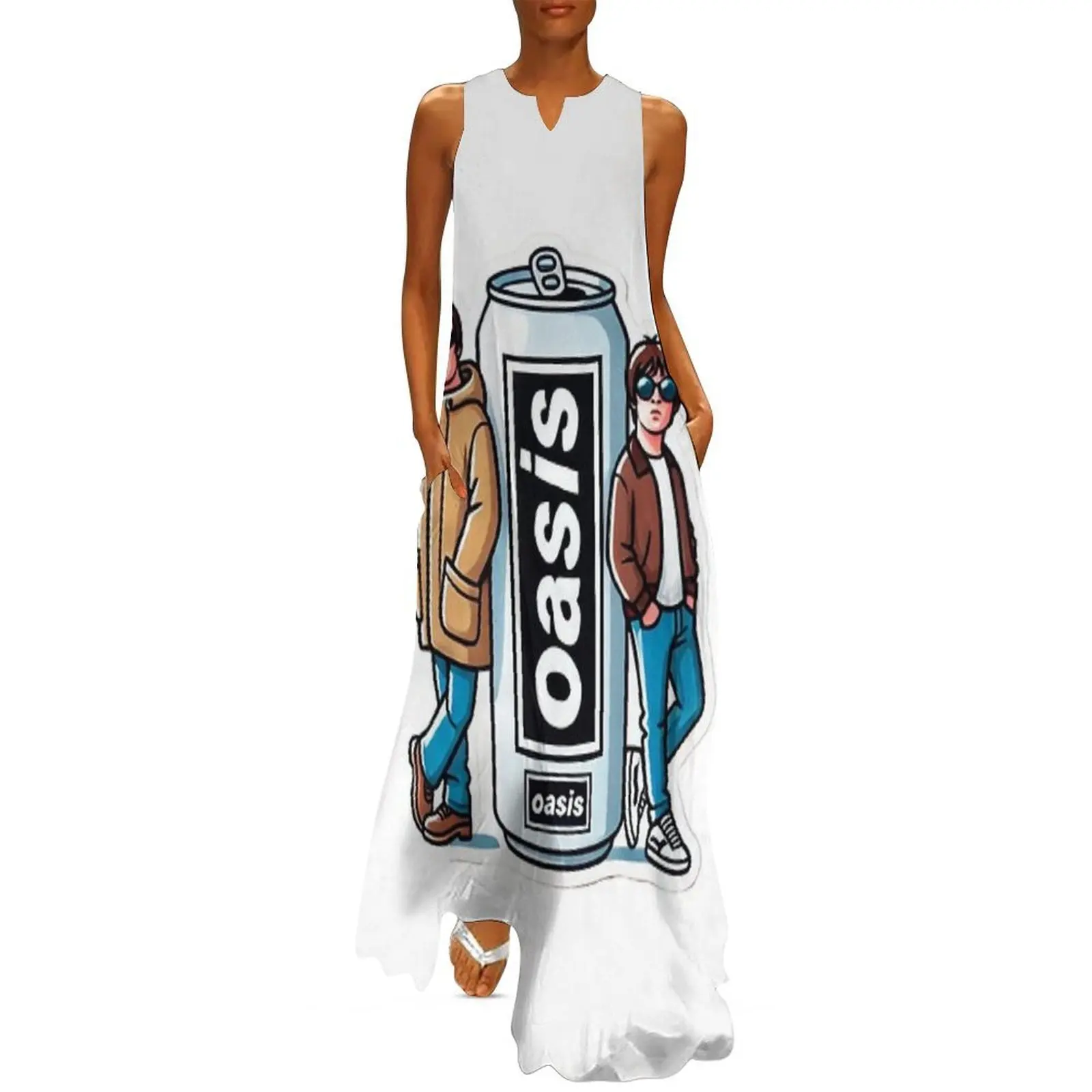 

Oasis Gallagher Brothers and a Can Long Dress dresses with long sleeves ceremony dresses evening dresses women luxury