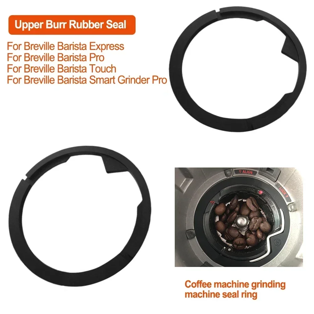 5pc Upper Burr Rubber Sealing Ring Gasket For Breville Espresso Coffee Machine Grinder Kitchen Coffeeware Accessories