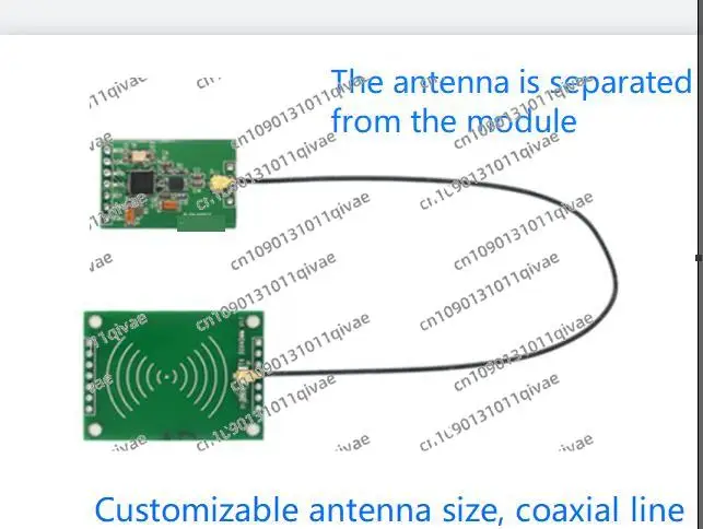 

RC522 Считыватель интерфейсов SPI 13,56 МГц IC-карта Радиочастотный индукционный модуль Сепарация антенны