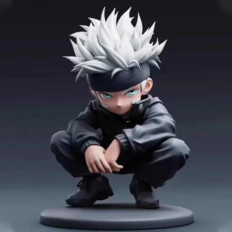 Anime Jujutsu Kaisen Figurines Cute Gojo Satoru Miniatures Ornaments Ryomen Sukuna PVC Model Doll Toys Manga Figures Garage Kits
