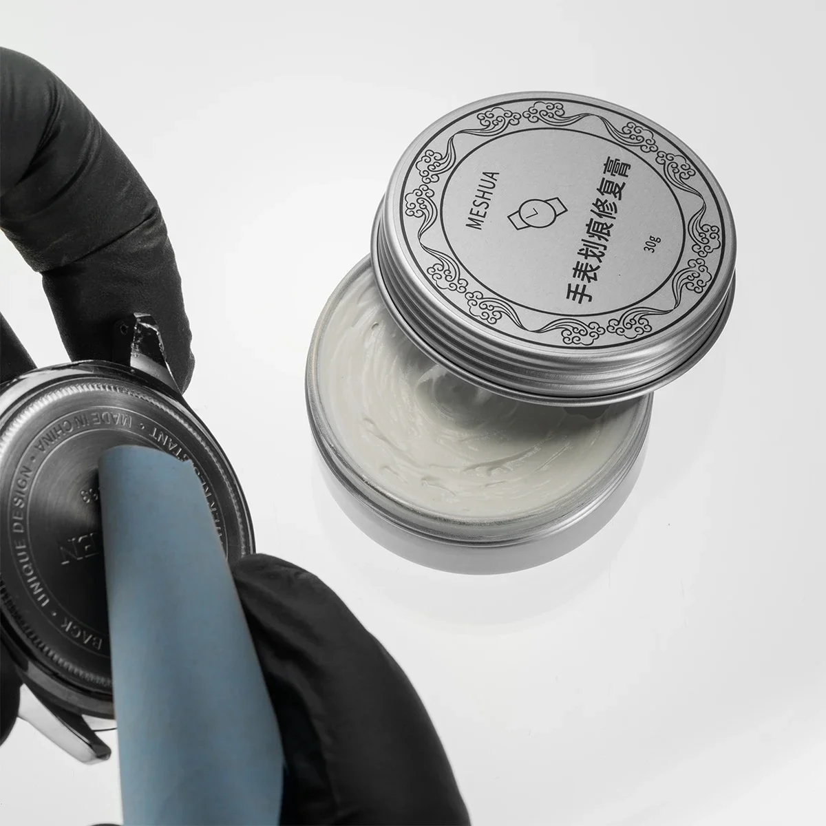 Kratzerentferner, Metalluhr, Schmuck, Poliercreme, polnische Metallwerkzeuge, geeignet für Uhren und Schmuck