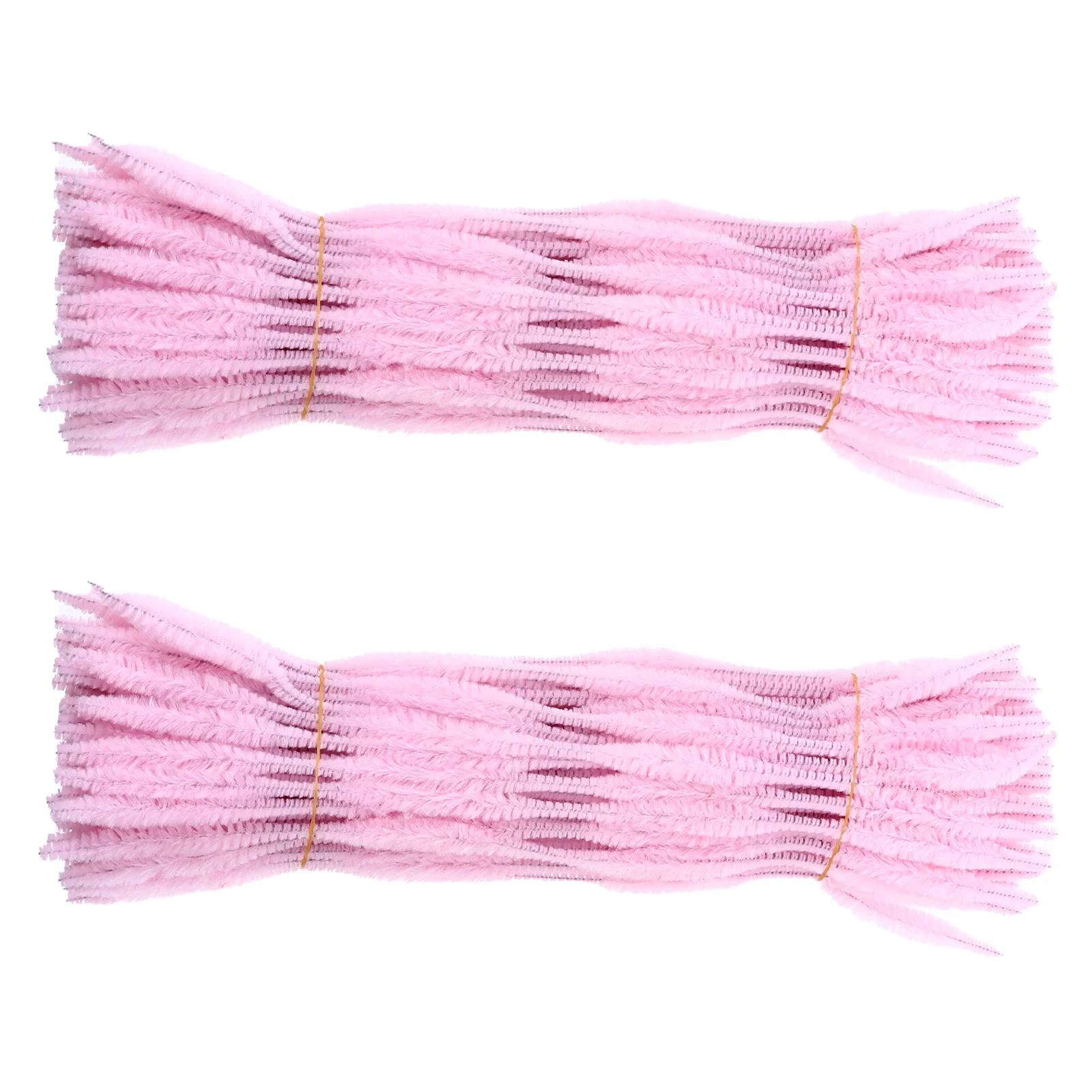 200 Pcs Wave Twist Stick Sticks Twistable Stems DIY Making Supplies Handmade Detergent Polyester Plus Iron Wire Child Strips