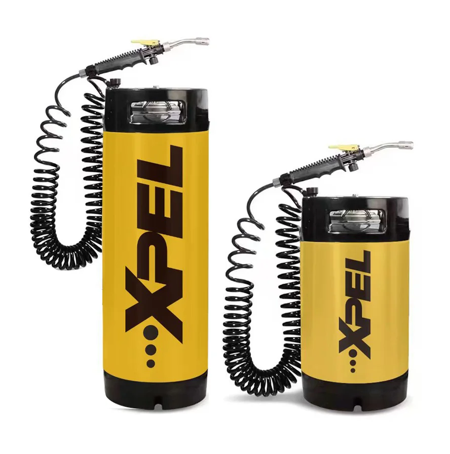 9.5L 19L Portable Stainless Steel Window Tint Keg Sprayer Car Wash Bucket  Car Wrap Tools Pressure Tank For Car PPF Film