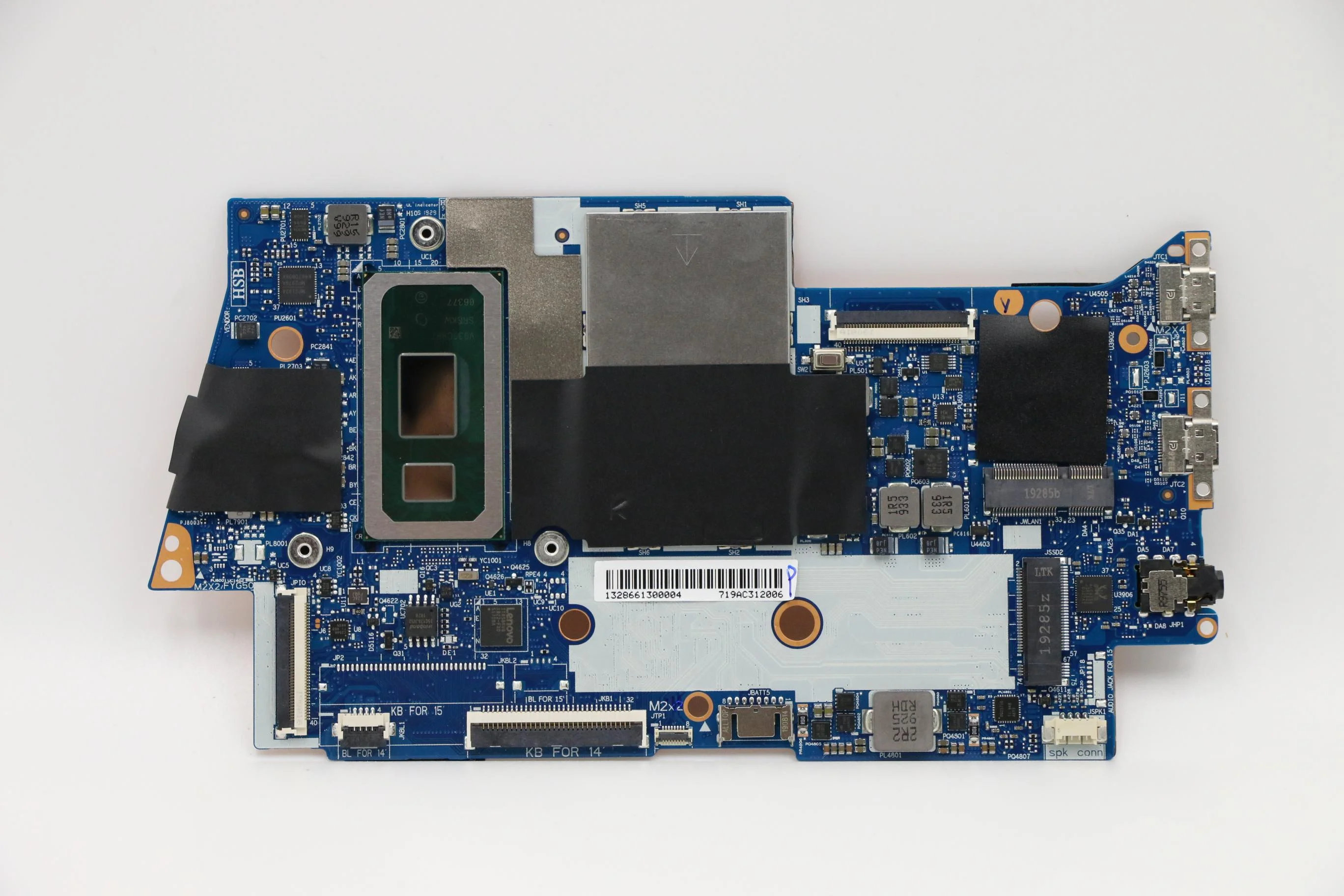 Imagem -02 - Placa-mãe Portátil para Lenovo Yoga C74014iml Compatível com Nm-c431 com Cpu I5-10210u Ram 16g 100 Teste