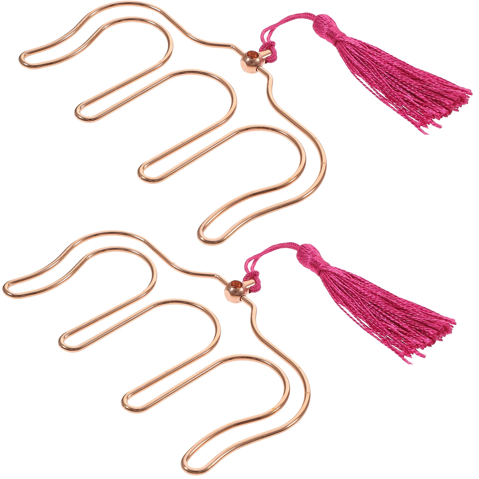 

2Pcs Music Score Clip Spring Steel Practical Holder Rose Gold Piano Sheet Note Shaped Durability Craftsmanship Musical