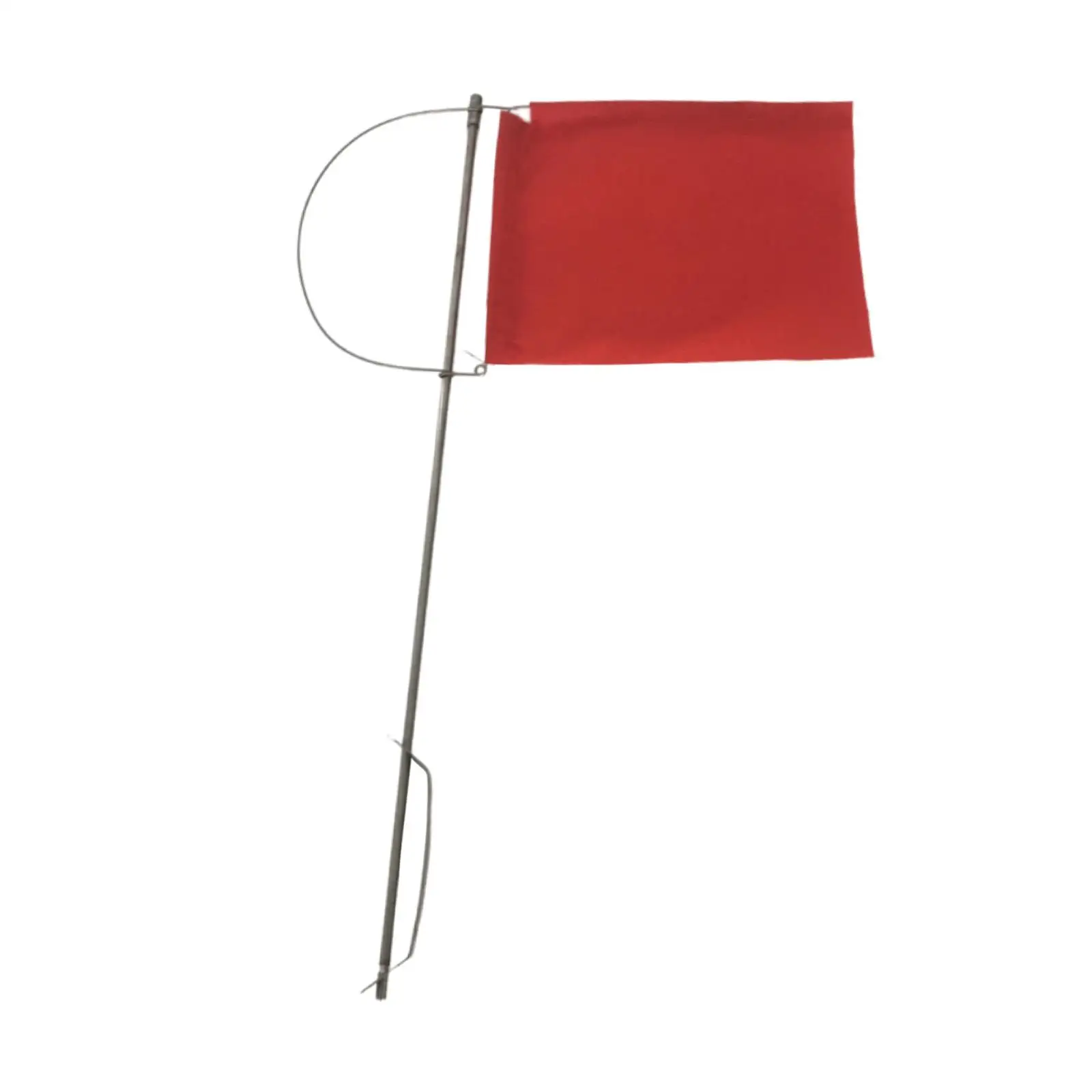 Marine Mast Flag Wind Indicator Lightweight Red Small Boat Flag 304 Stainless Steel for Sailing Yacht Fishing Accessories