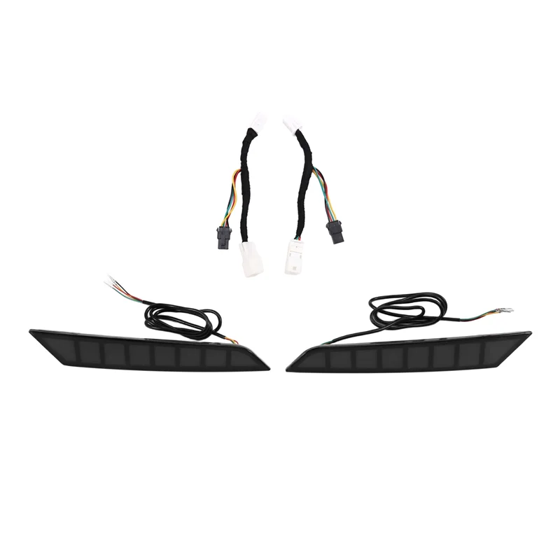

AM-Car LED Tail Brake Reflector Stop Signal Lamp Rear Bumper Warning Light Turn Signal For BYD Dolphin Mini 2024 Black