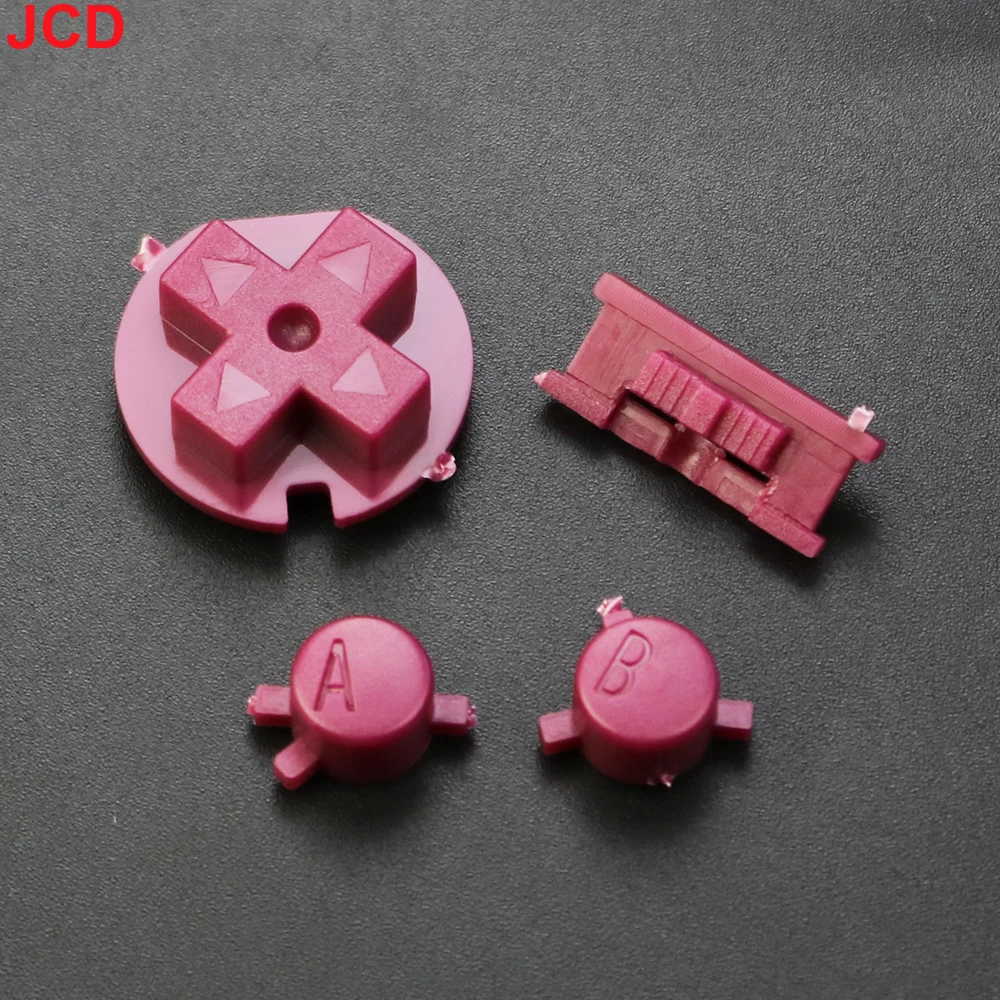 JCD 1 Set Geeignet für Game Boy Color Tastengehäuse für GBC Farbtasten GBC Spiel Ersatz-Tasten-Kit DIY Farbe