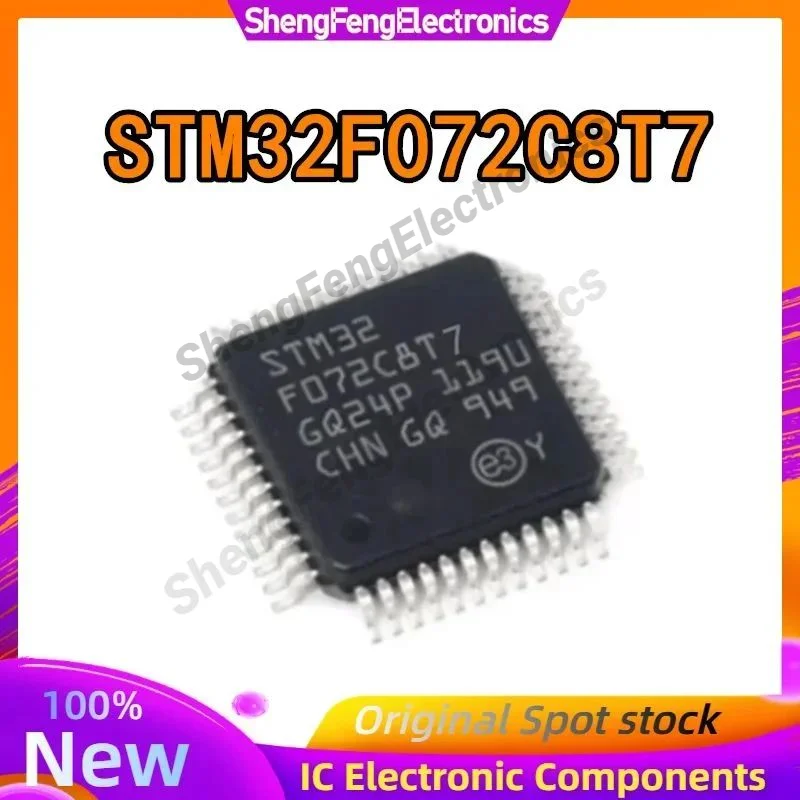 

Микросхема микроконтроллера STM32F072C8T7 LQFP-48 на складе