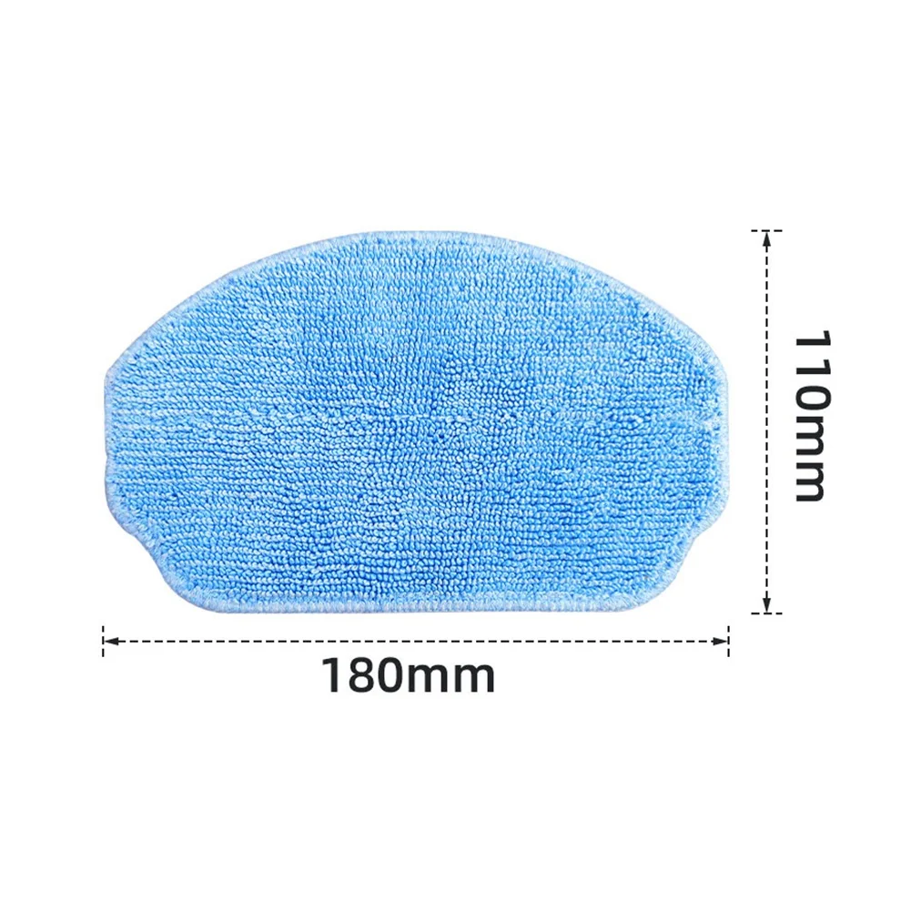 Robot Vacuum Accessory Microfiber Mop Cloth Washable Reusable Microfiber Material For Conga M10 Washable Reusable Mop Cloth Mop