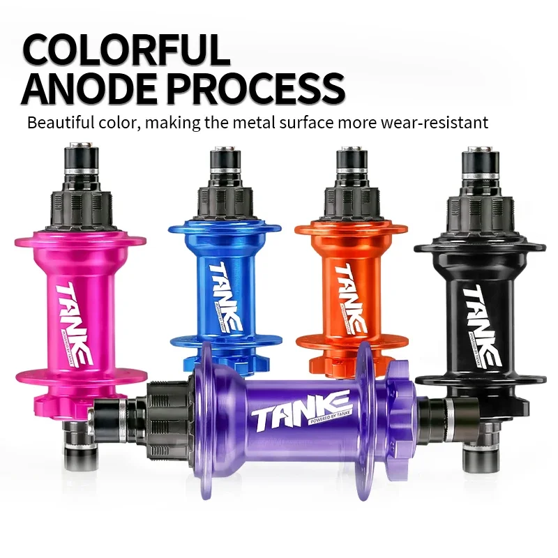 TANKE Dirt Jump Hub Single speed Locks CNC Machining Aluminum Alloy 32holes 120point 135*10mm,DJ MTB Bike hub 6 claw 3 teeth BMX