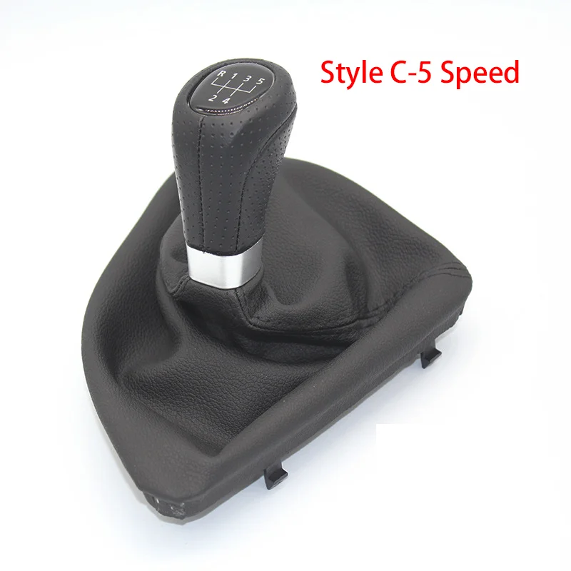 5/6 Speed Gear Knob For BMW 1 Series E81 E82 E87 E88 With Dust Cover Gear Shift Knob Handball