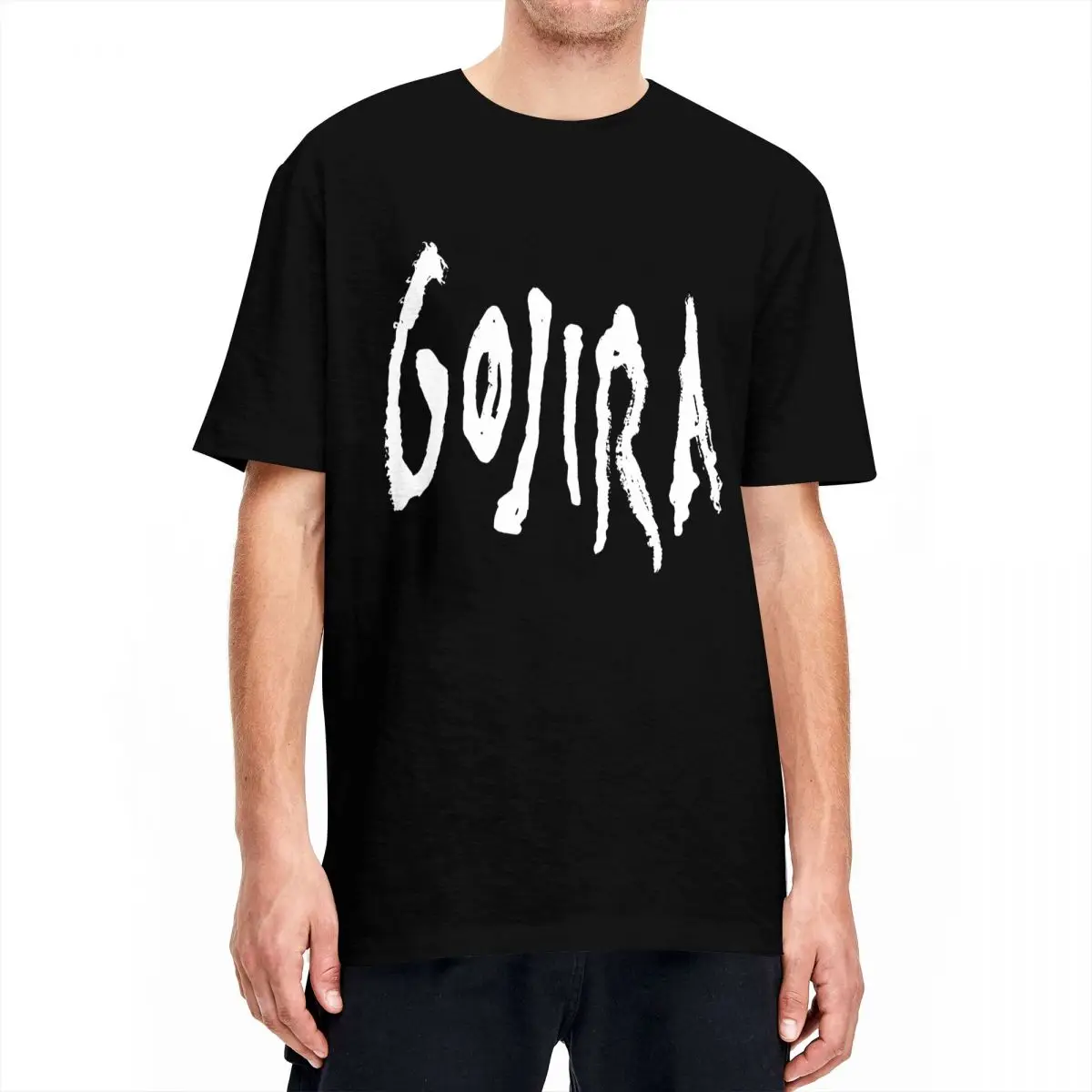 G-Gojiras Gothic Pop Band T Shirt for Men Women 100% Cotton Vintage T-Shirt Tee Shirt Short Sleeve Tops Graphic Printed