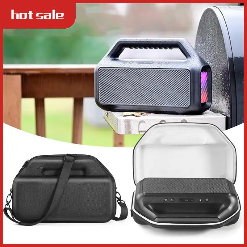 

EVA Hard Carrying Case Waterproof Hard Travel Case With Adjustable Shoulder Strap For Soundcore Boom 2 Speaker