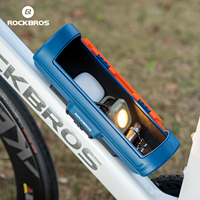 ROCKBROS Cycling Bags 0.7L Password Storage Box Waterproof Bicycle Bag Large Capacity Anti-theft Box Storage Hard Shell Box