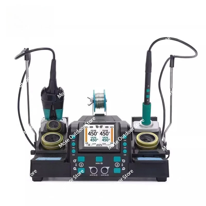 

982D III 2-in-1 Electric Tweezers Welding Station Double Station Welding Station High Precision Precision Welding