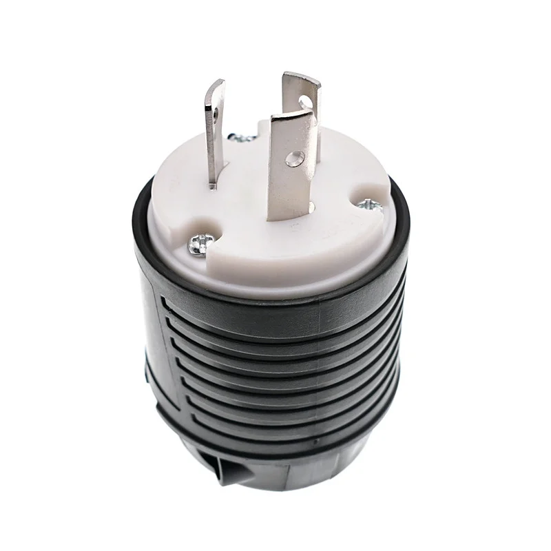 NEMA L5-20P/L5-20R 125V 20A three pin American standard plug-in assembled generator dryer plug