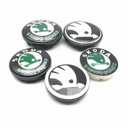 20pcs/lot 56mm 65mm Car Original Wheel Center Cover Hub Cap Emblem For Skoda Octavia Fabia Rapid Yeti Superb A5 A7 VRS VII