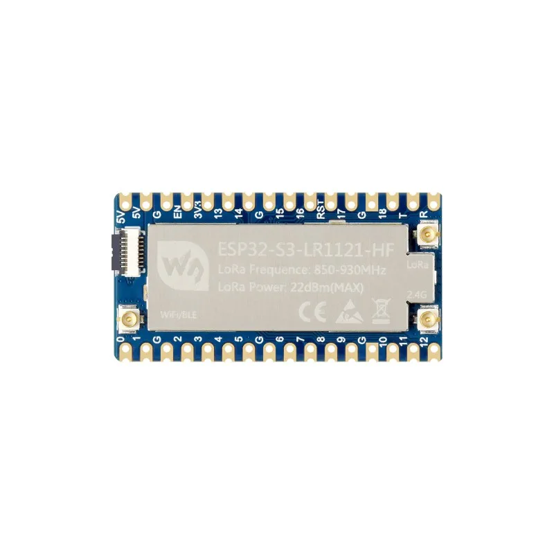 ESP32-S3 LoRa Development Board LR1121 RF Chip Sub-GHz 2.4GHz Dual Band LoRaWAN Meshtastic Wireless Module