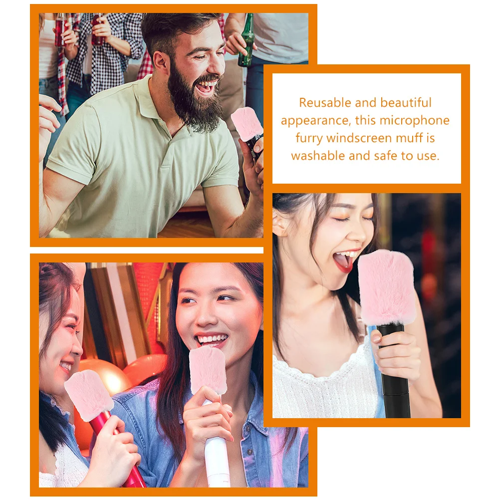 

Windproof Cover Microphone Windsock Pop Filter Shield Sound Isolation Screens for Microphones