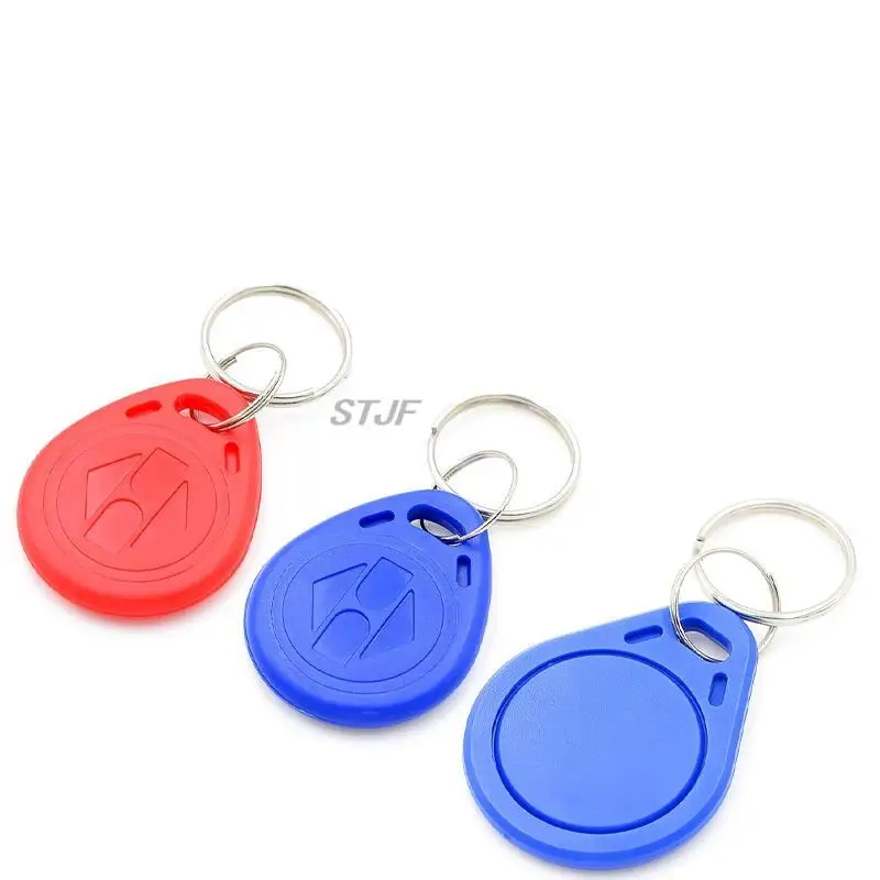 À prova d'água RFID Tag Key Fob para Controle de Acesso, Smart Card, Cor ID Keychain, Proximidade Keyfob, 125KHz