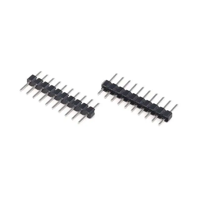 20 Stück 2,0 mm Einreihiger Gerader Stiftleisten-Stecker 1*2P 3P 4P 5P 6P 7P 8P 10P 20P 40P Kupfer – Detail 10